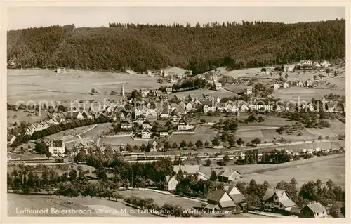 AK / Ansichtskarte  Baiersbronn_Schwarzwald Panorama Baiersbronn Schwarzwald