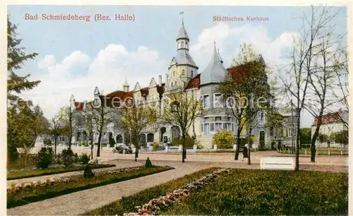 AK / Ansichtskarte  Bad_Schmiedeberg Staedtisches Kurhaus Bad_Schmiedeberg