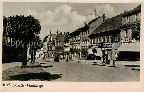 AK / Ansichtskarte 73821447 Bad_Freienwalde Marktstrasse Bad_Freienwalde