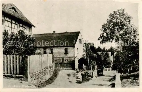 AK / Ansichtskarte  Breitenbach_Eichsfeld Dorfmotiv Breitenbach Eichsfeld