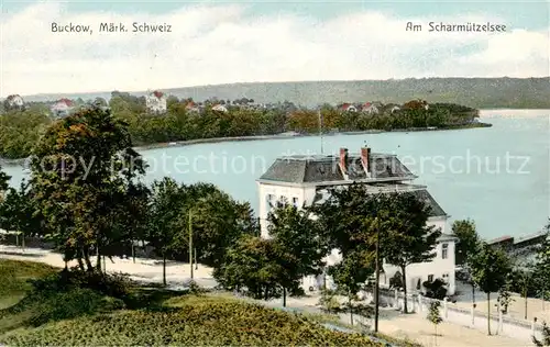 AK / Ansichtskarte  Buckow_Maerkische_Schweiz_Bad Am Scharmuetzelsee Buckow_Maerkische