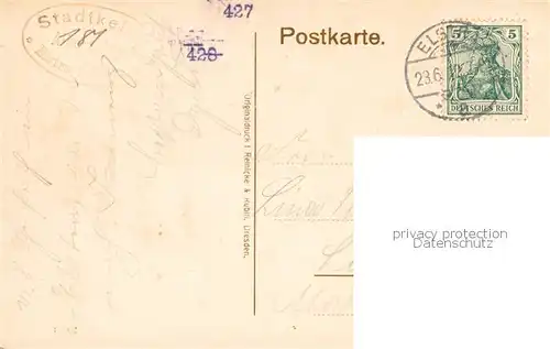 AK / Ansichtskarte  Elstra Blick vom Forsthaus Schwarzenberg Elstra