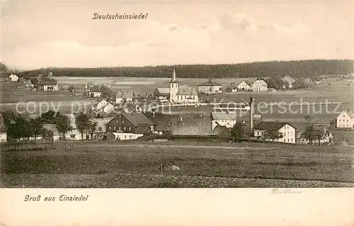 AK / Ansichtskarte  Deutscheinsiedel_Deutschneudorf Panorama 