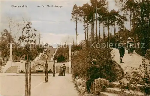 AK / Ansichtskarte  Eberswalde An der Moltketreppe Eberswalde