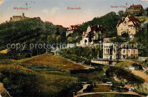 AK / Ansichtskarte 73821565 Eisenach Wartburg Reuter Villa 