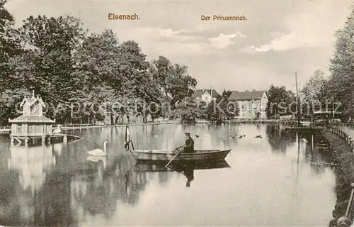 AK / Ansichtskarte  Eisenach Der Prinzenteich 