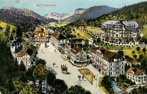 AK / Ansichtskarte  Bad_Rippoldsau_Schwarzwald Panorama Bad_Rippoldsau