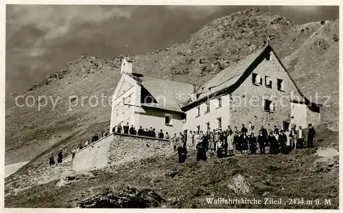 AK / Ansichtskarte 13821604 Ziteil_Salouf_GR Wallfahrtskirche 