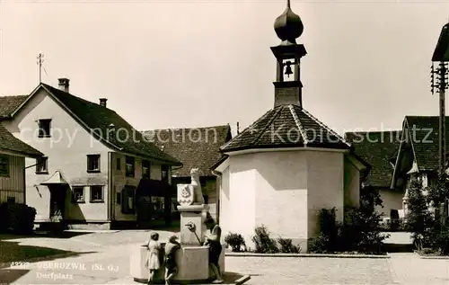 AK / Ansichtskarte  Oberuzwil_SG Dorfplatz 