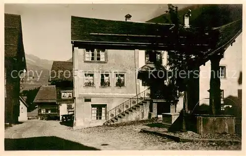 AK / Ansichtskarte  Hospenthal_Hospental_UR Dorfstrasse 