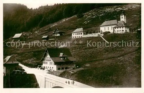 AK / Ansichtskarte  Innertal_Innerthal_SZ Gasthaus Stausee Kirche 