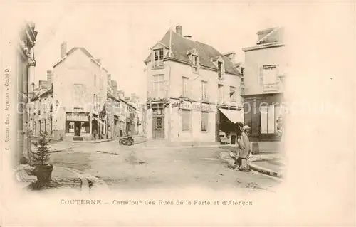 AK / Ansichtskarte  Couterne_61 Carrefour des Rues de la Ferte et d'Alencon 