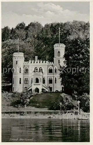 AK / Ansichtskarte  Wartaweil_Herrsching Schloss Wartaweil 