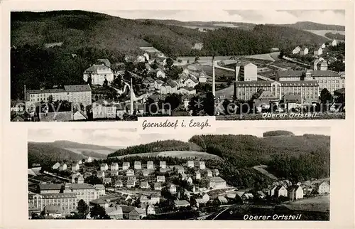 AK / Ansichtskarte  Gornsdorf Panorama Oberer Ortsteil Gornsdorf