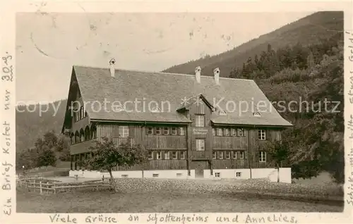 AK / Ansichtskarte 13821731 Richterswil_ZH Ferienheim Mistlibuehl 