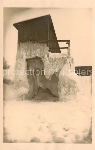 AK / Ansichtskarte  Gross-Moellen_Ostseebad_Pommern_Mielno_PL Eismotiv 