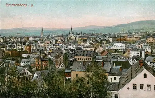 AK / Ansichtskarte  Reichenberg_Liberec_Boehmen Panorama 