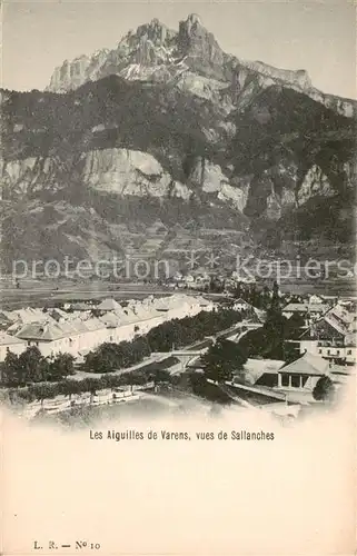 AK / Ansichtskarte  Sallanches_74_Haute-Savoie Les Aiguilles de Varens 