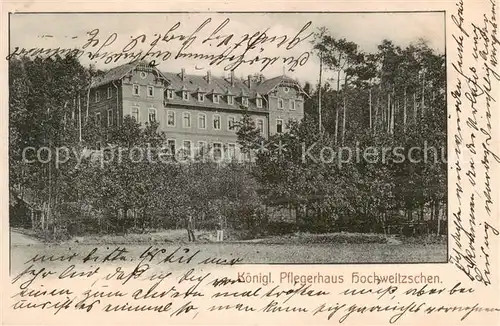 AK / Ansichtskarte  Hochweitzschen Koenigl Pflegerhaus 