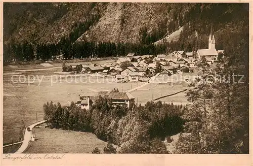 AK / Ansichtskarte  Laengenfeld_Oetztal Panorama Laengenfeld Oetztal