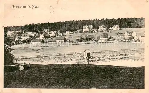 AK / Ansichtskarte  Bockswiese-Hahnenklee_Harz Panorama Bockswiese-Hahnenklee