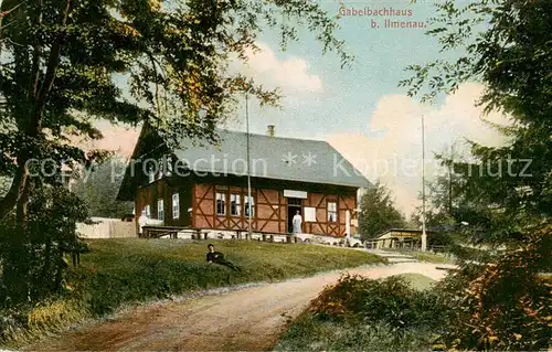 AK / Ansichtskarte  Ilmenau_Bad Gabelbachhaus Ilmenau_Bad