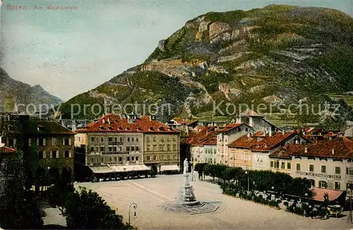 AK / Ansichtskarte  Bozen_Bolzano_Suedtirol_IT Am Waltherplatz 