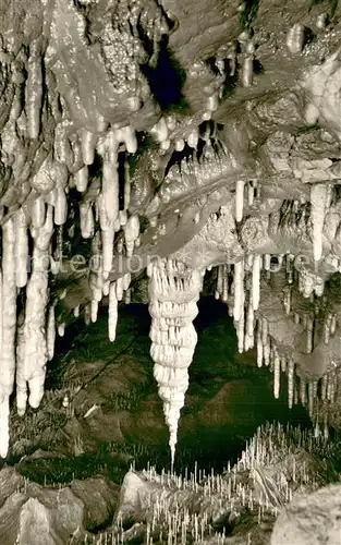 AK / Ansichtskarte  Hoehlen_Caves_Grottes Teufelshoehle Fraenkische Schweiz Kaiser Barbarossa 