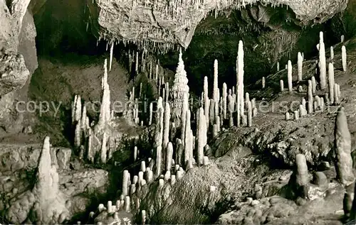 AK / Ansichtskarte  Hoehlen_Caves_Grottes Teufelshoehle Fraenkische Schweiz  