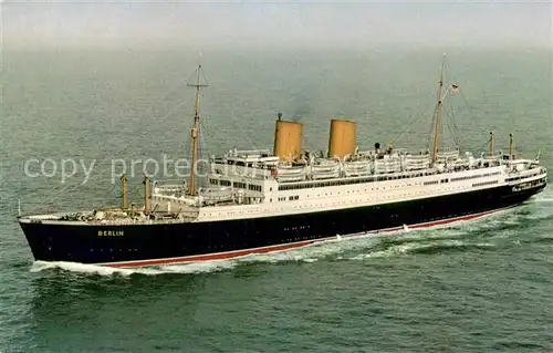 AK / Ansichtskarte  Dampfer_Oceanliner Norddeutscher Lloyd Bremen MS Berlin 19100 BRT 