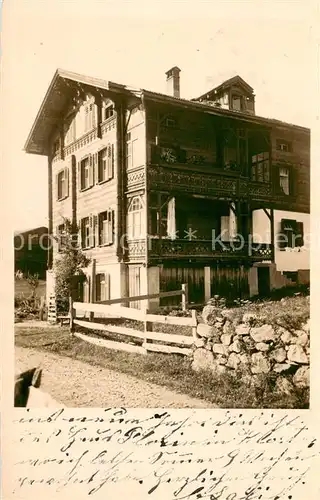 AK / Ansichtskarte Malans_GR Villa 