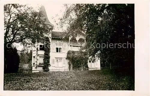 AK / Ansichtskarte Flawil_SG Villa Militaersache 