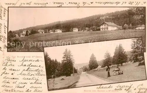 AK / Ansichtskarte Les_Rasses_VD Panorama route des Rasses a Ste Croix 