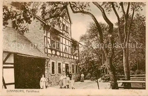 AK / Ansichtskarte 73821876 Dianaburg_Greifenstein_Hessen Forsthaus 