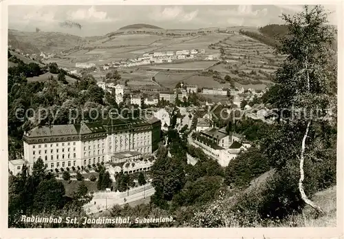 AK / Ansichtskarte  St_Joachimsthal_Jachymov_CZ Radiumbad Panorama 