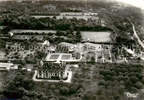 AK / Ansichtskarte Hennequeville_14 Manoir des Crouniers Colonie des Houilleres du Nord Vue aerienne 