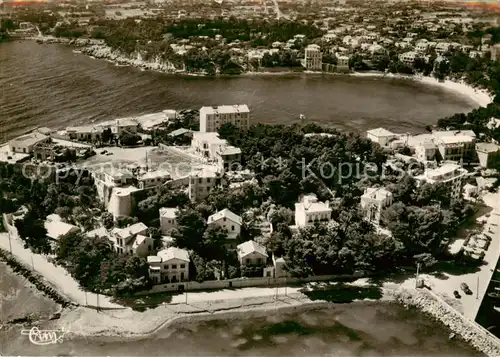 AK / Ansichtskarte Bandol_83 sur Mer Vue aerienne sur le Fort et la Plage Rennecros 