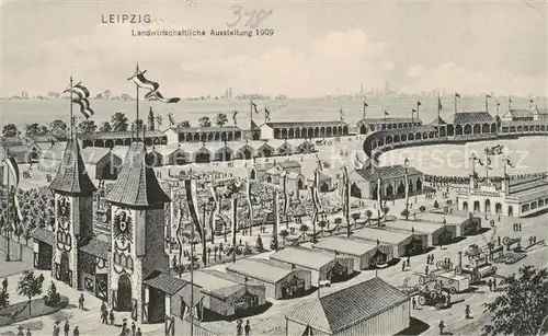 AK / Ansichtskarte  Leipzig Landwirtschaftliche Ausstellung 1909 Leipzig