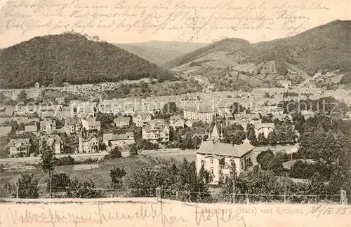 AK / Ansichtskarte  Lauterberg_Bad Blick vom Kirchberg Lauterberg_Bad