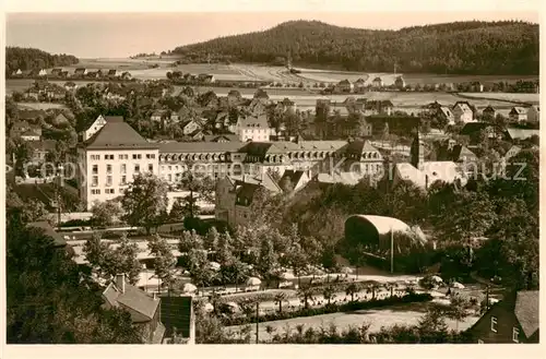 AK / Ansichtskarte  Oberschlema_Erzgebirge Radiumbad Konzertplatz Kurhotel und Kurhaus Oberschlema_Erzgebirge