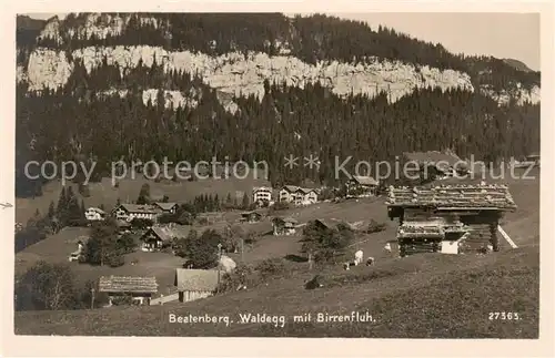 AK / Ansichtskarte Beatenberg_Thunersee_BE Waldegg mit Birrenfluh 