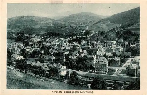 AK / Ansichtskarte  Graslitz_Kraslice_CZ Blick gegen Eibenberg 