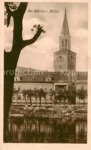 AK / Ansichtskarte  Mitau_Jelgava_Latvia Am Wasser  