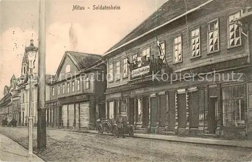 AK / Ansichtskarte  Mitau_Jelgava_Latvia Soldatenheim  