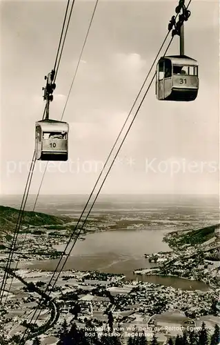 AK / Ansichtskarte  Seilbahn_Cable-Car_Telepherique Rottach Egern Bad Wiessee Tegernsee 