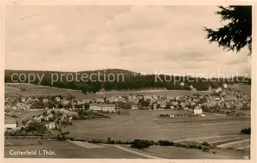 AK / Ansichtskarte  Catterfeld Panorama Catterfeld