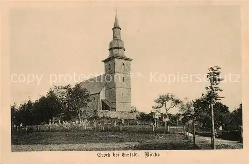 AK / Ansichtskarte  Crock_Auengrund Kirche 