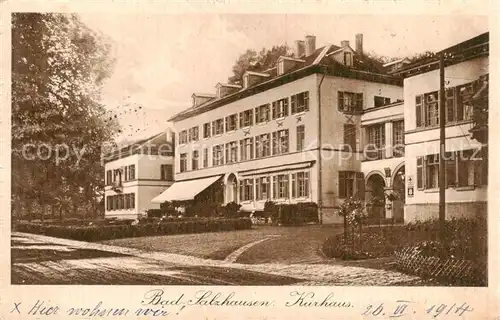 AK / Ansichtskarte  Bad_Salzhausen Kurhaus Bad_Salzhausen