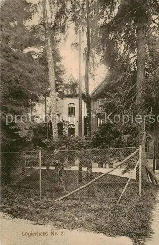 AK / Ansichtskarte  Elbingerode_Harz Bad Waldheim Logierhaus Nr 2 Elbingerode Harz