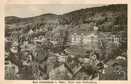 AK / Ansichtskarte  Bad_Liebenstein Blick vom Aschenberg Bad_Liebenstein